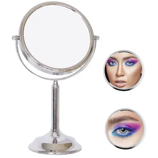MuCoLa - Kosmetikspiegel Vergrößerung Spiegel Schminkspiegel Rasierspiegel 10Fach Stand