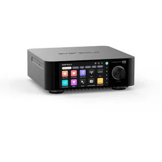 eversolo Play CD Streamingclient mit Verstärker und CD, Schwarz