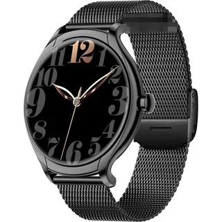 KT67 intelligente Sportuhr für Damen, 1,39-Zoll-TFT-Voll-Touchscreen, 360*360 hohe Auflösung, Erinnerung an den weiblichen Menstruationszyklus, s...