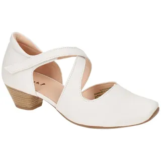 THINK! Think AIDA Riemchen Pumps weiß Elegant NEU - weiß, - 39,5 EU