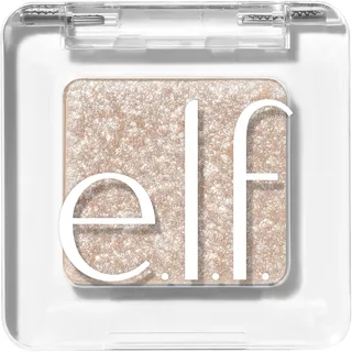 e.l.f. Fine as Fleck Glitter Eyeshadow - White Hot | Lidschatten mit Glitzer, Weiche Textur, Augen Make-up mit Schimmer, Langanhaltend, Vegan | 0.06 oz. (1.8g)