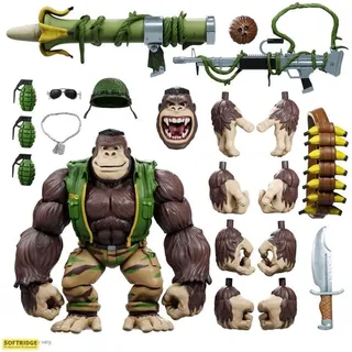 SUPER7 Teenage Mutant Ninja Turtles Guerrilla Gorilla