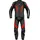 Lederkombi Schwarz/Rot 46