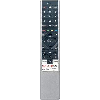 VINABTY Ersatz-Fernbedienung ERF6N64 Sub ERF6N64H ERF6P64H ERF6Q64H ERF3C96H für Hisense Mini LED TV 100U7KQ 75U7KQ 65U7KQ 55U7KQ 65U80KQTUK 65U81KQTUK 65U82KQTUK 65U86KQTUK 65U87KQTUK 75U8KQ 75U80KQ