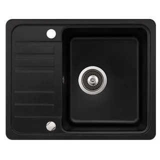 Bergström Granitspüle  57,5 x 46 cm schwarz