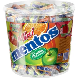 open food Mentos Kaubonbons Mini Fruit Mix Frucht 120 Stück
