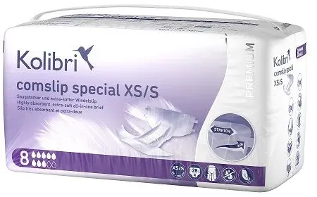 Kolibri Comslip Premium Special Gr. XS/S 4 x 28 = 112 Stück