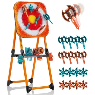 Hammer Dartscheibe Wurfspiel Ninja Dart orange