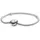 Moments Herz und Schlangen-Gliederarmband 594594C00-18 Größe 18