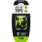 Mackie MP & CR Buds Small Foam Black Tips Kit, Kopfhörer Ersatzteile, Schwarz