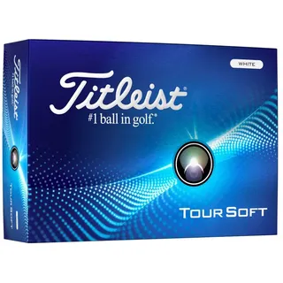 Titleist Tour Soft Golfbälle, white