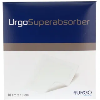 Urgo Urgosuperabsorber 10x10 cm Verband
