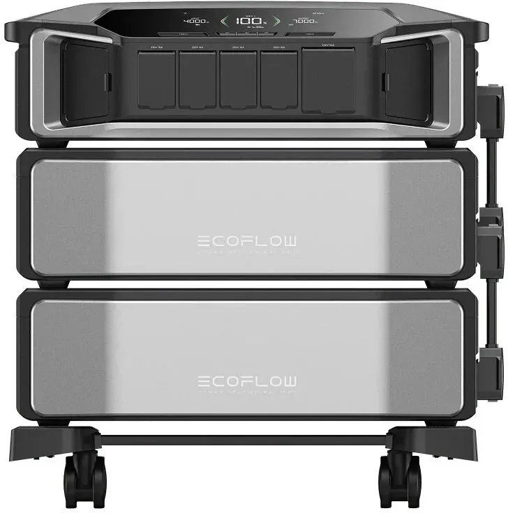 EcoFlow Delta Pro Ultra Wechselrichter mit 2x Batterie | 12,28 kWh
