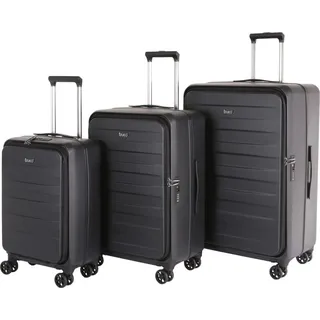 TheTrueC Seoul Koffer-Set 3-tlg. schwarz/black