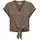 Kurzarmbluse walnut L