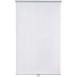 K-HOME K-home® Thermo Springrollo/Mittelzugrollo mit modernen Struktur Stoff Weiß B35 x H150 cm