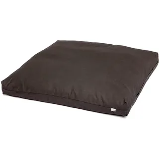 Bodhi Meditationsmatte Zabuton Basic 80 x 80 x 7 cm, Schwarz