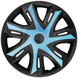 NRM Radzierblende N-Power azurblau/schwarz 16 Zoll 4er Set