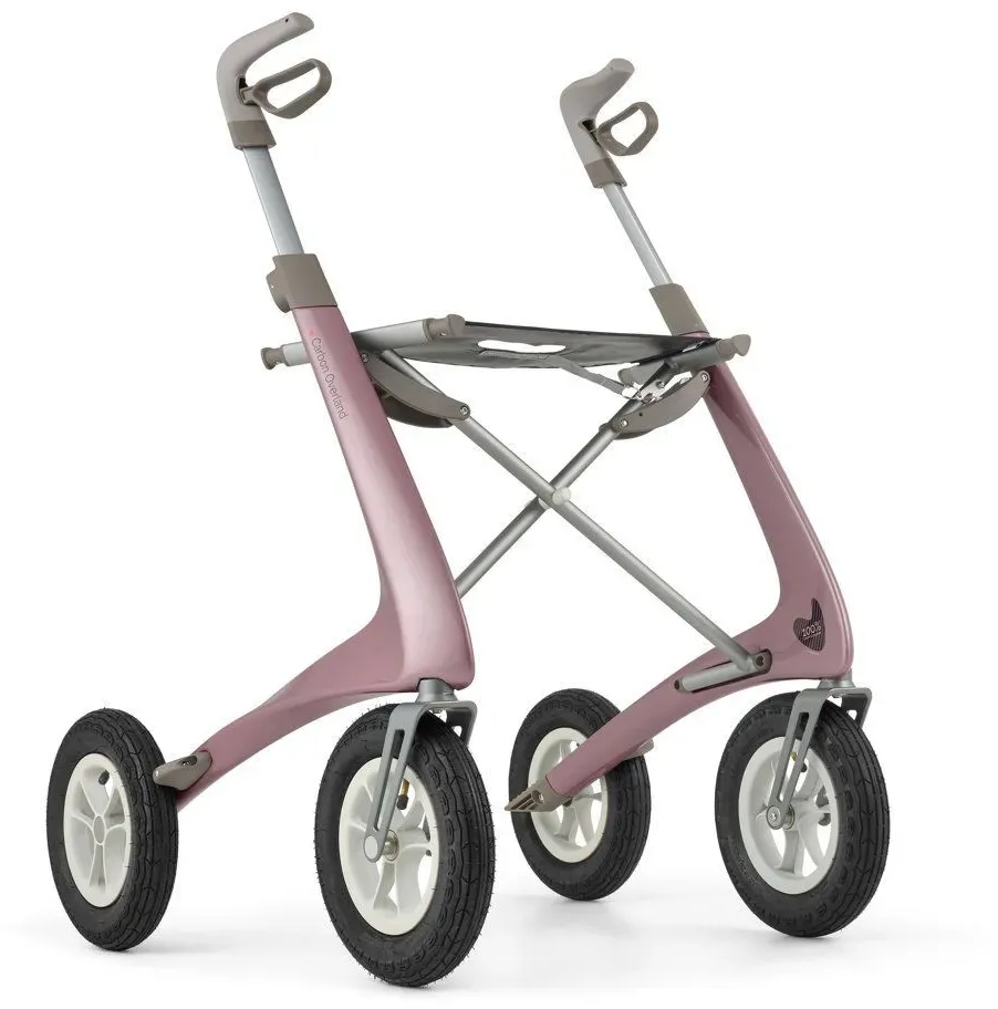 Carbon Overland Rollator gold-rose