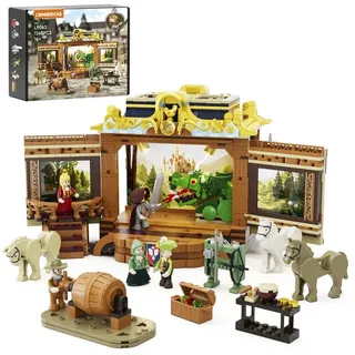 Lumibricks Lumibricks Mittelalterliche Truppenkutsche, Spielbausteine