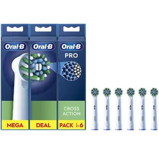 CleanMaximizer Aufsteckbürste weiß 6 St.