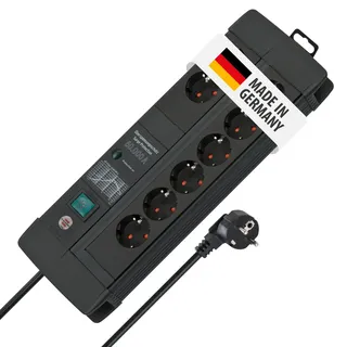 Brennenstuhl Steckdosenleiste 8-fach 3 m Schwarz 1 St.