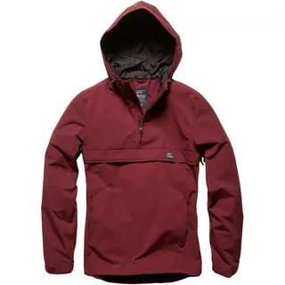 Vintage Industries Shooter Anorak, burgunderrot, XL