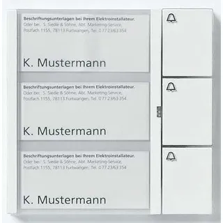 Siedle Tasten-Modul TM 611-03 W