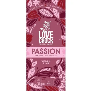 Lovechock Tafel Passion Beeren Schokolade bio