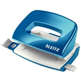Leitz Locher Mini NeXXt WOW Min, 10 Blatt blau