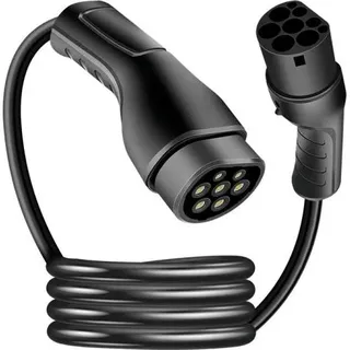 Logilink LogiLink, Elektroauto Ladekabel, E-Auto-Ladekabel (Typ 2, 22 kW, 32 A, 7.50 m)