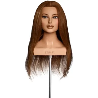 Limage  Übungskopf Clare 50 cm mittelblond mit indischem Echthaar