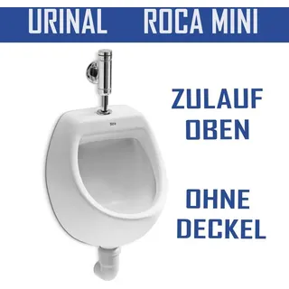 Roca MINI Urinal Zulauf von Oben Keramik Hochwertig Modern Pissoir