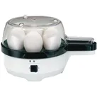 KRUPS elektrischer Eierkocher für 7 Eier Küchen-Helfer Küchenutensilien 350 Watt F2337010 Weiß/Schwarz - One-Size