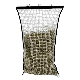 Kerbl Heunetz mit Füllhilfe - weiß, 3x3 cm