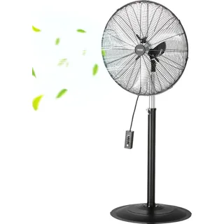 Vevor 67 cm Standventilator Schwarz