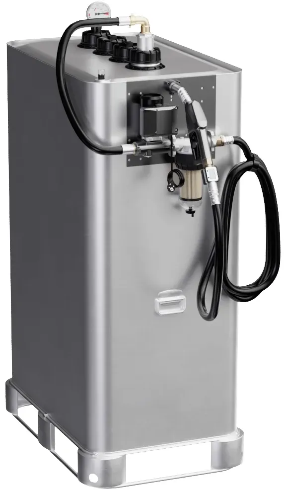 Dieseltankanlage Schütz VET 700/1.000 Liter inkl. PIUSI-Pumpe ohne/mit Filter, 1.000 Liter