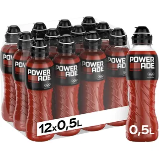 Coca Cola Powerade Wild Cherry, Hydration Drink 12x 500ml