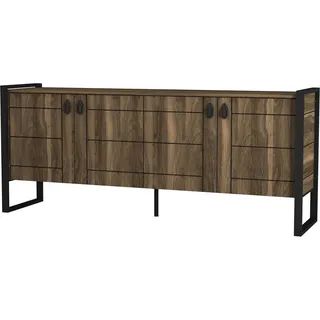 moebel17 Sideboard Lost walnuss