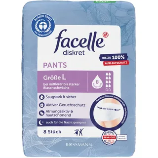 facelle diskret Pants Gr. L - 8.0 Stück