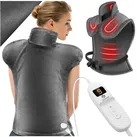 KESSER® Elektrisches Heizkissen für Rücken Schulter Nacken mit Abschaltautomatik 9 Heizstufen 89x65cm Wärmekissen mit Taillenriemen Rückenwärmer Elektrisch Heizdecke Waschbar Fernbedienung