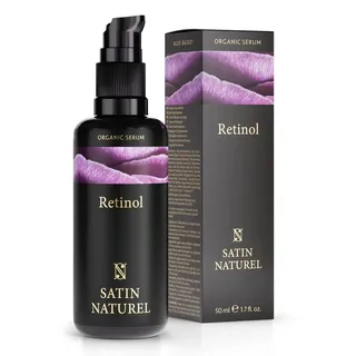 Satin Naturel Gesichtsserum Retinol Bio Serum hochdosiert, 1-tlg., Anti Falten