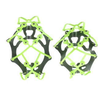 Snowline Hexa Grödel Spikes-Hell-Grün-S