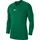 Park Dri-FIT First Layer langarm Funktionsshirt Kinder pine green/white L 147-158 cm