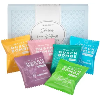 Waltz 7 6er Duschbomben Set, 6 St Badetabletten