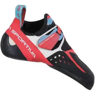 La Sportiva Solution Comp Kletterschuhe - Hibiscus / Malibu Blue - EU 38 1/2