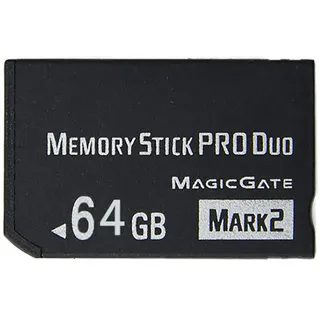 LICHIFIT Pro Duo Speicherkarte, 64 GB, für Sony PSP 2000/3000, High-Speed, Schwarz