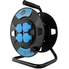 REV Leer-Kabeltrommel -575A  (Schwarz/Blau, Kunststoff, IP44)