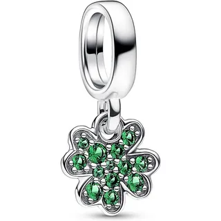 Pandora 792751C01 Charm-Anhänger Vierblättriges Kleeblatt Silber