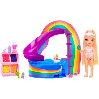 MGA Entertainment Rainbow High Little Compact Playset- Swim